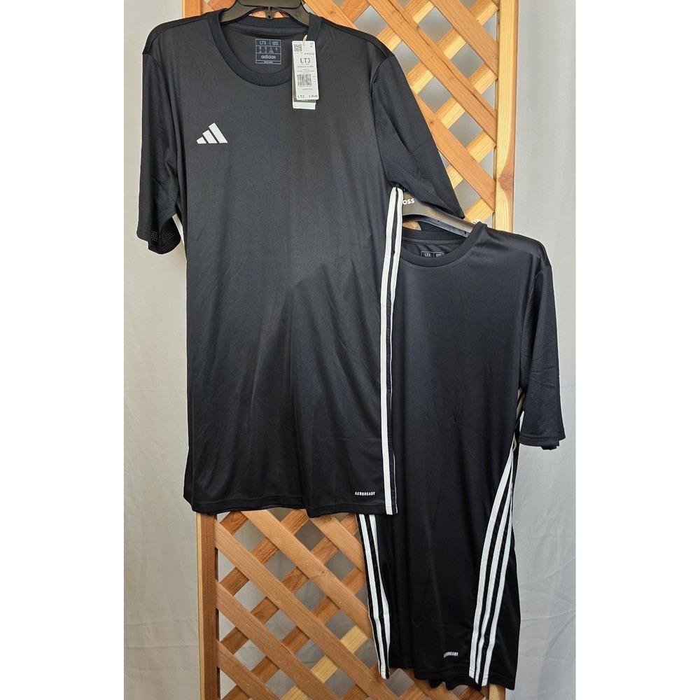 Adidas Tabela 23 JSY Soccer Jersey Mens LT3 Black White H44529 - New